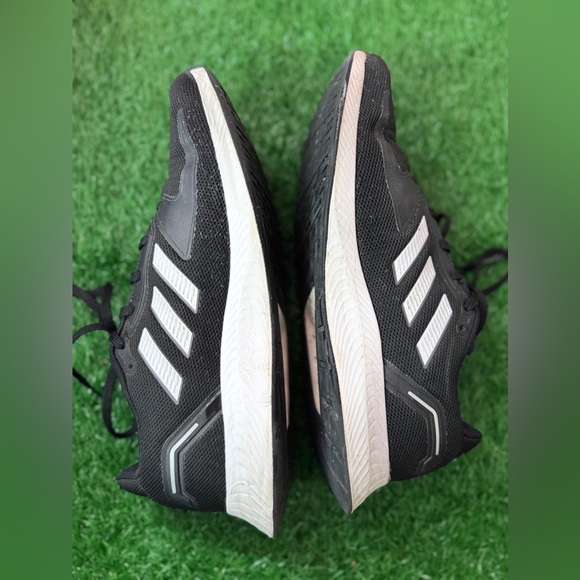 Adidas Run‎ Falcon 2.0 \'Black White\' FY5943 Size 9.5